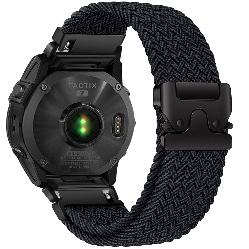 Parachute Buckle Nylon Braided Band