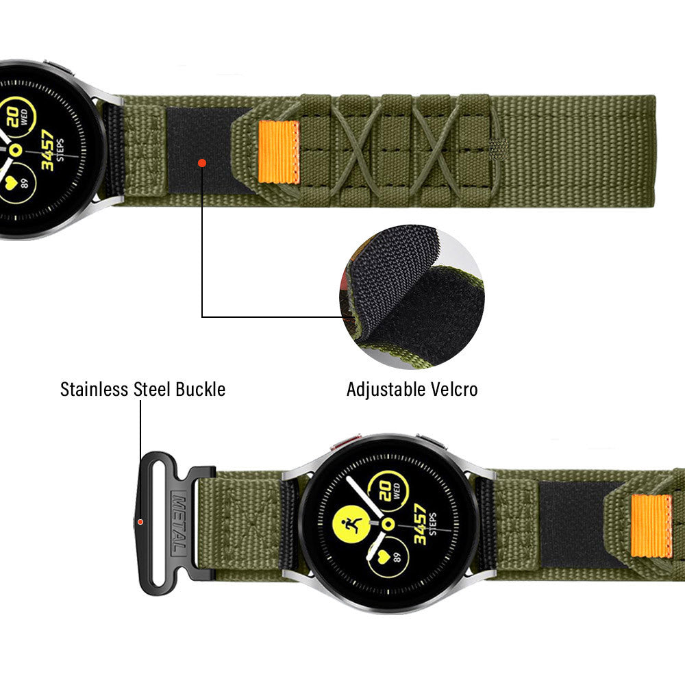 Nylon Trail Loop Watch Band Strap For Samsung Galaxy Watch4 5 6 7 Pro