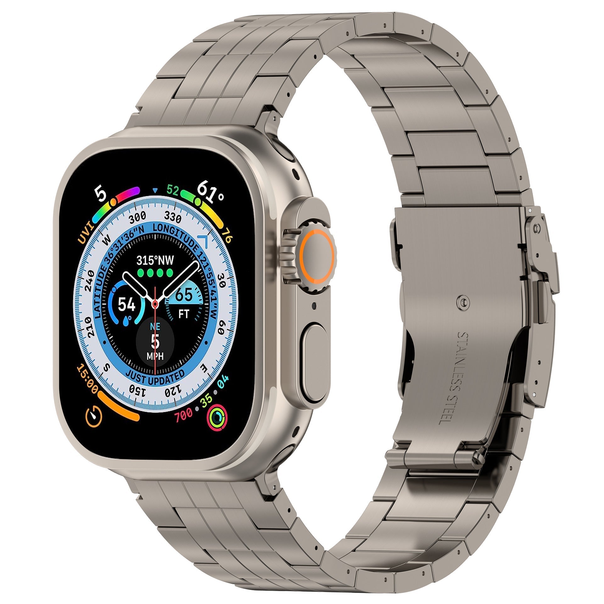 Titanium Band For Apple Watch-Top
