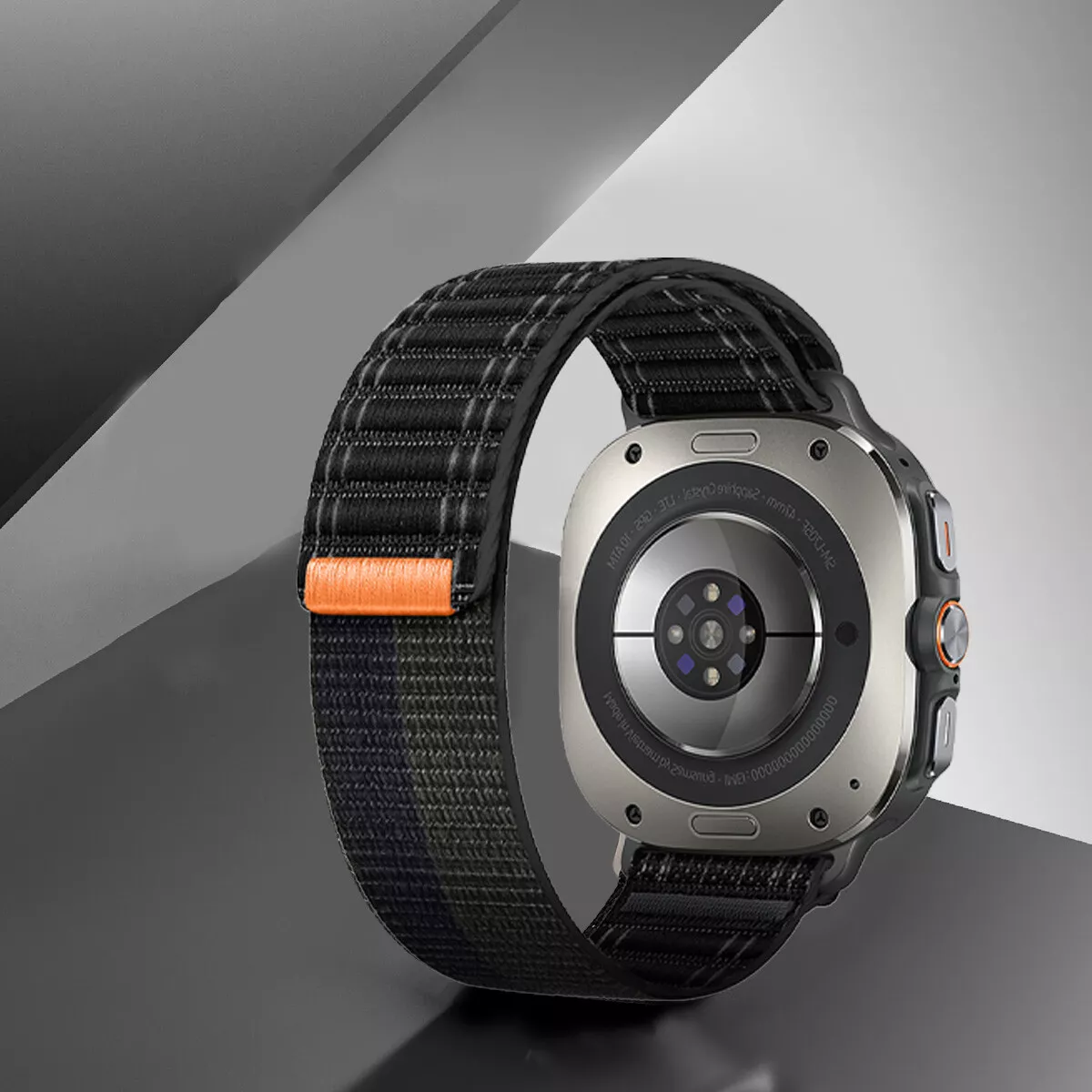 Wave Pattern Nylon Strap For Samsung Galaxy Watch Ultra /7/6/5/5 Pro/4/4Classic