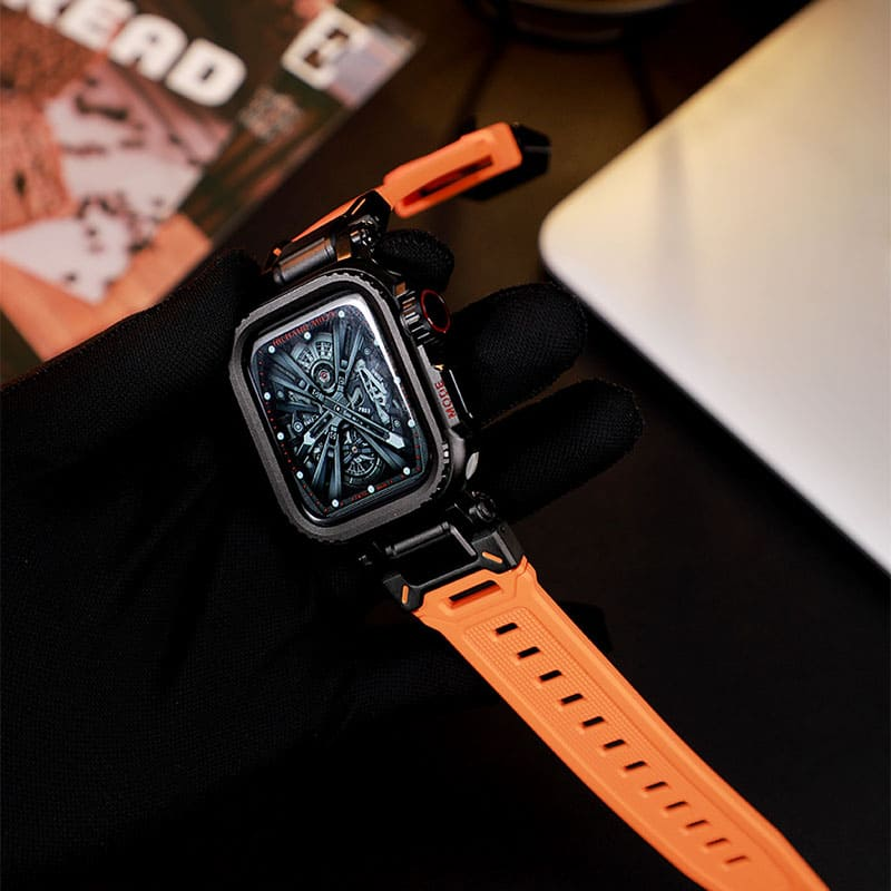 ULTRA LOOK-Rugged Titanium Alloy Case For Apple Watch