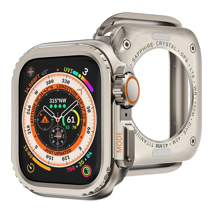 ULTRA LOOK-Rugged Titanium Alloy Case For Apple Watch
