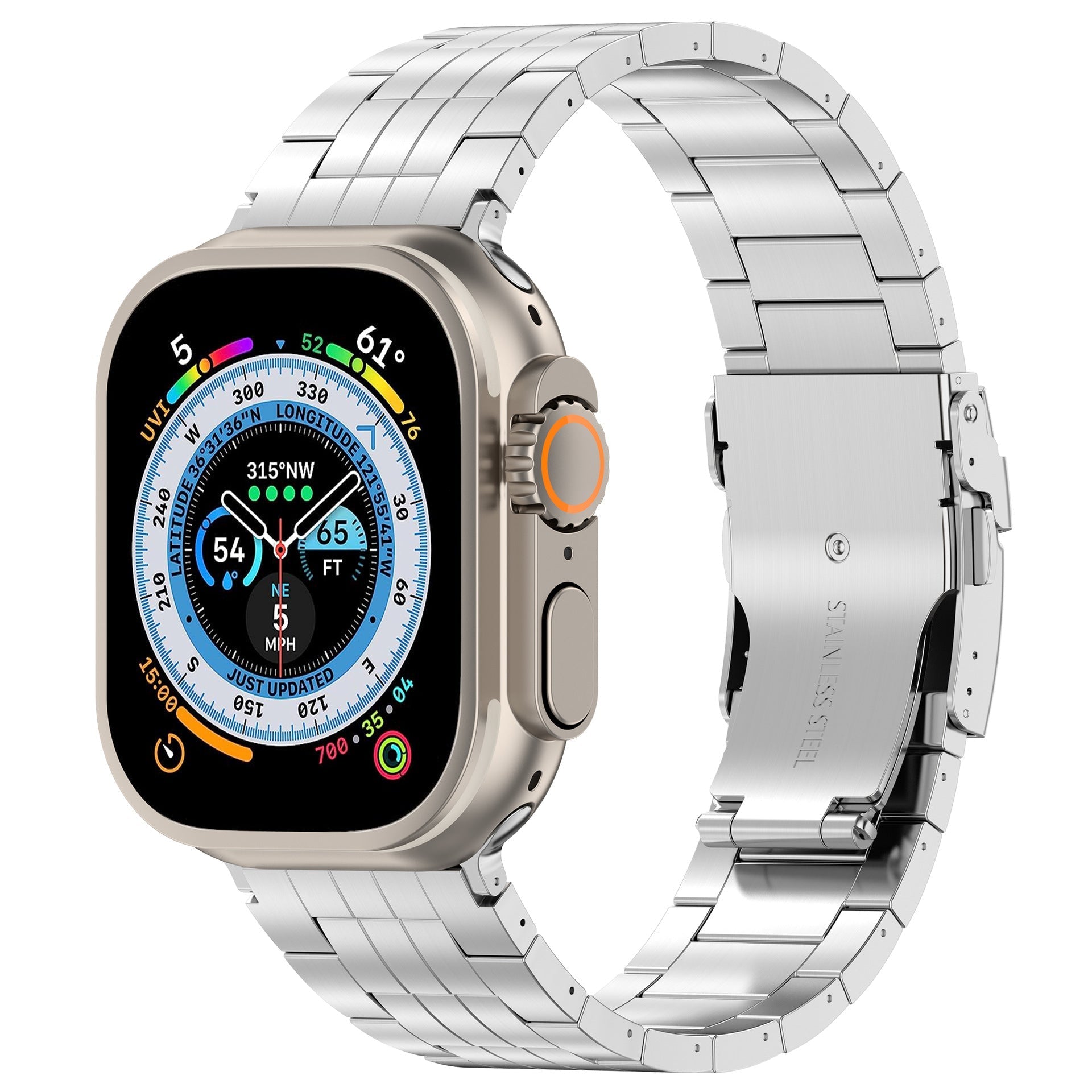 Titanium Band For Apple Watch-Top