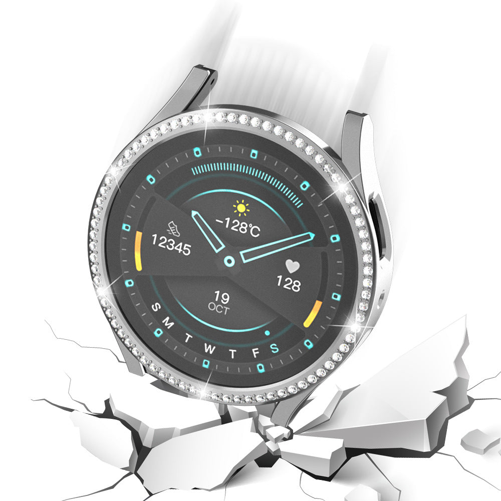 Diamond-Encrusted Protective Case For Samsung Galaxy Watch7/6/5