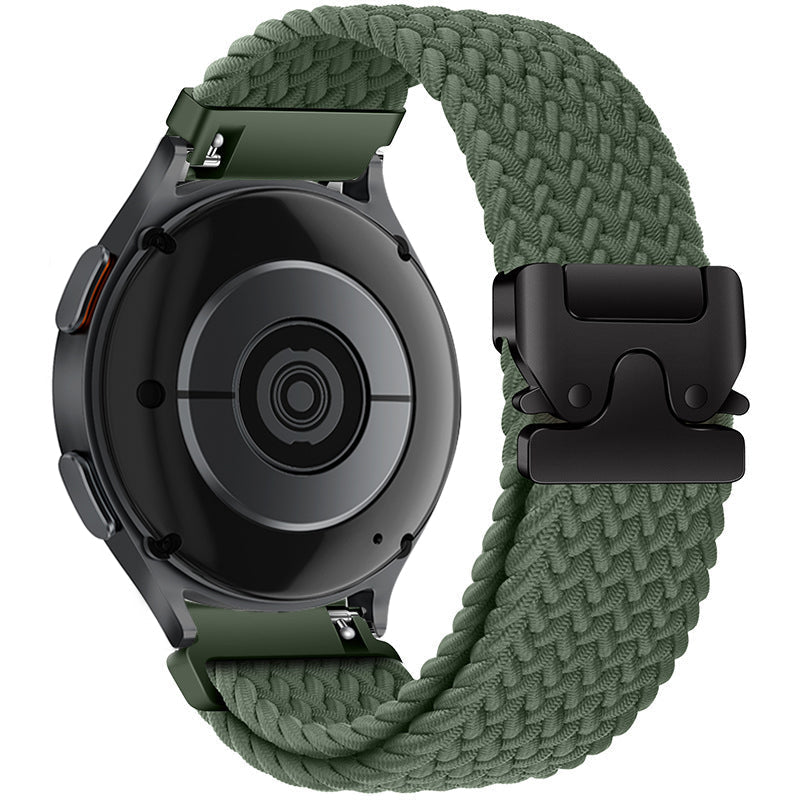 Nylon Braided Band For Samsung Galaxy Watch4 5 6 7 Pro