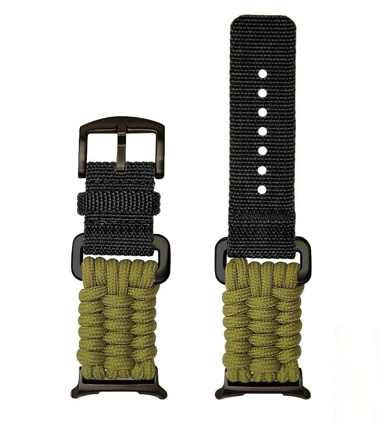 Outdoor Nylon Woven Watch Band for Samsung Galaxy Watch Ultra