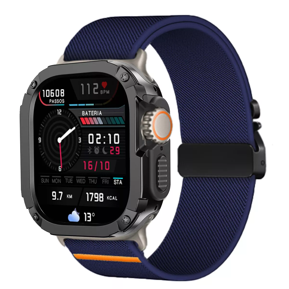 Sport Nylon + Parachute Buckle Strap for Apple Watch
