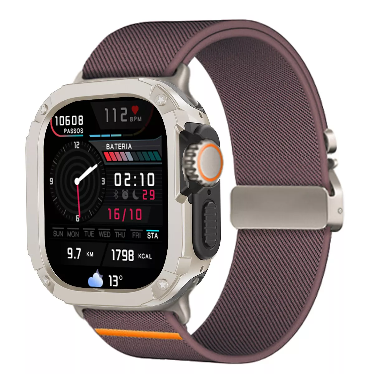 Sport Nylon + Parachute Buckle Strap for Apple Watch