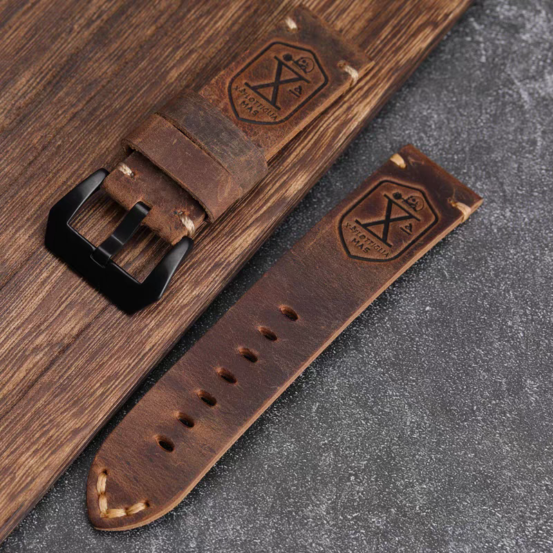 Vintage Leather Band For Samsung Watch Ultra /7/6 /5 Pro/5/4