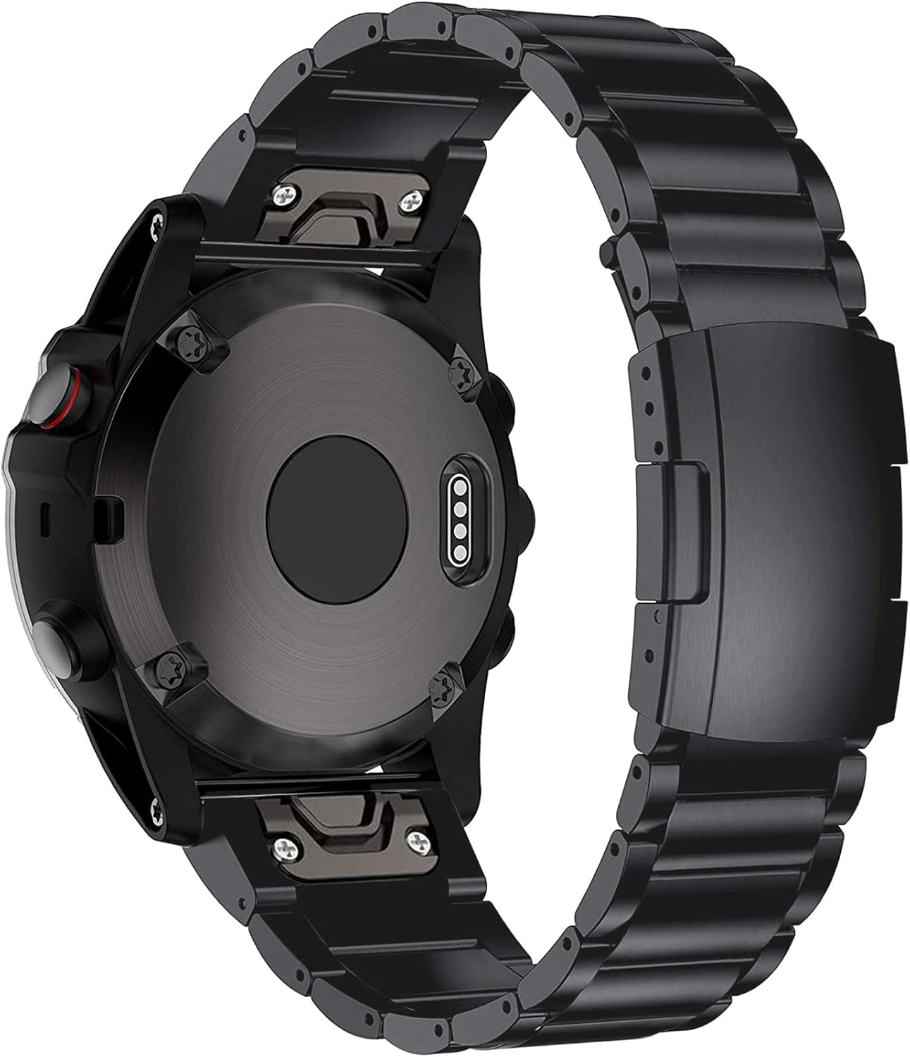 Titanium Watch Band Quick Install Strap for Garmin Fenix 8/7X/6X Pro/5X