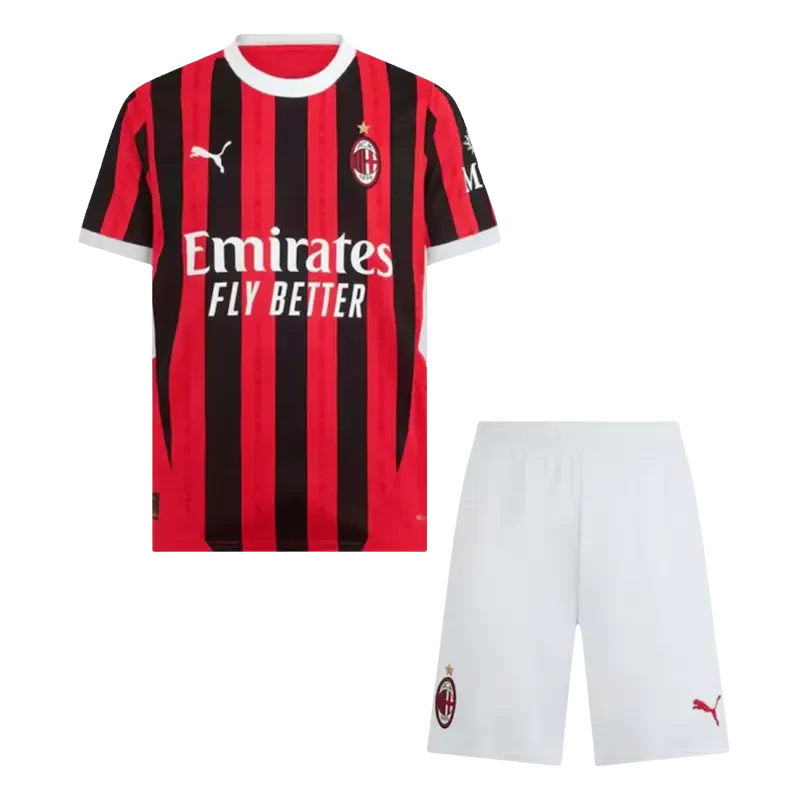 24/25 Kids AC Milan Home Kit