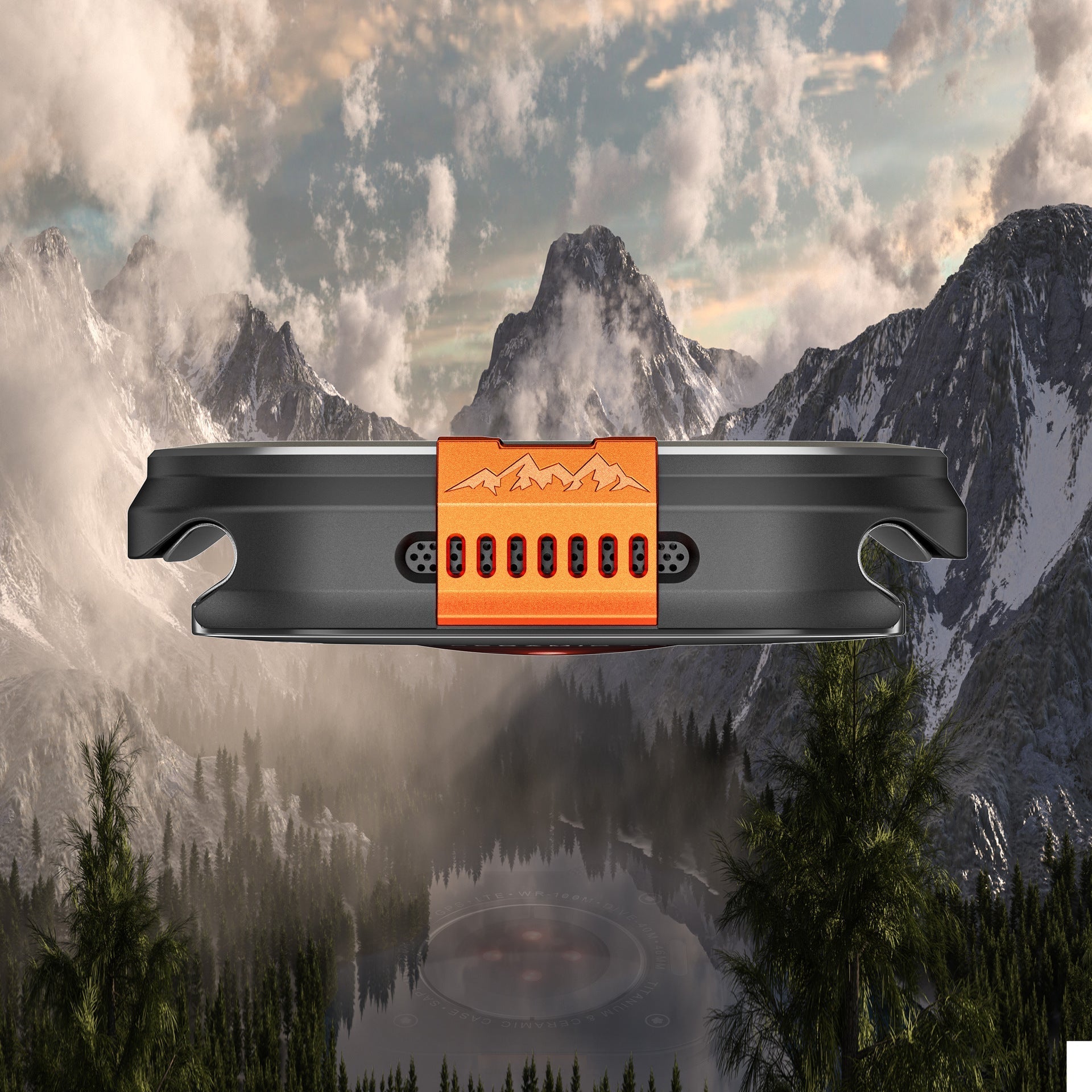 Alpine sports Titanium Alloy Case For Apple Watch