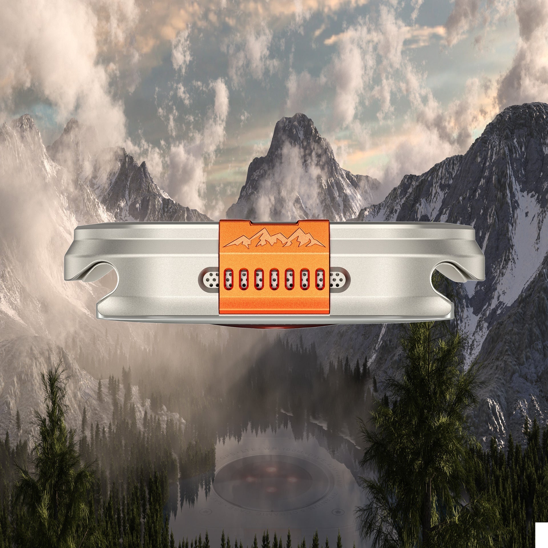 Alpine sports Titanium Alloy Case For Apple Watch