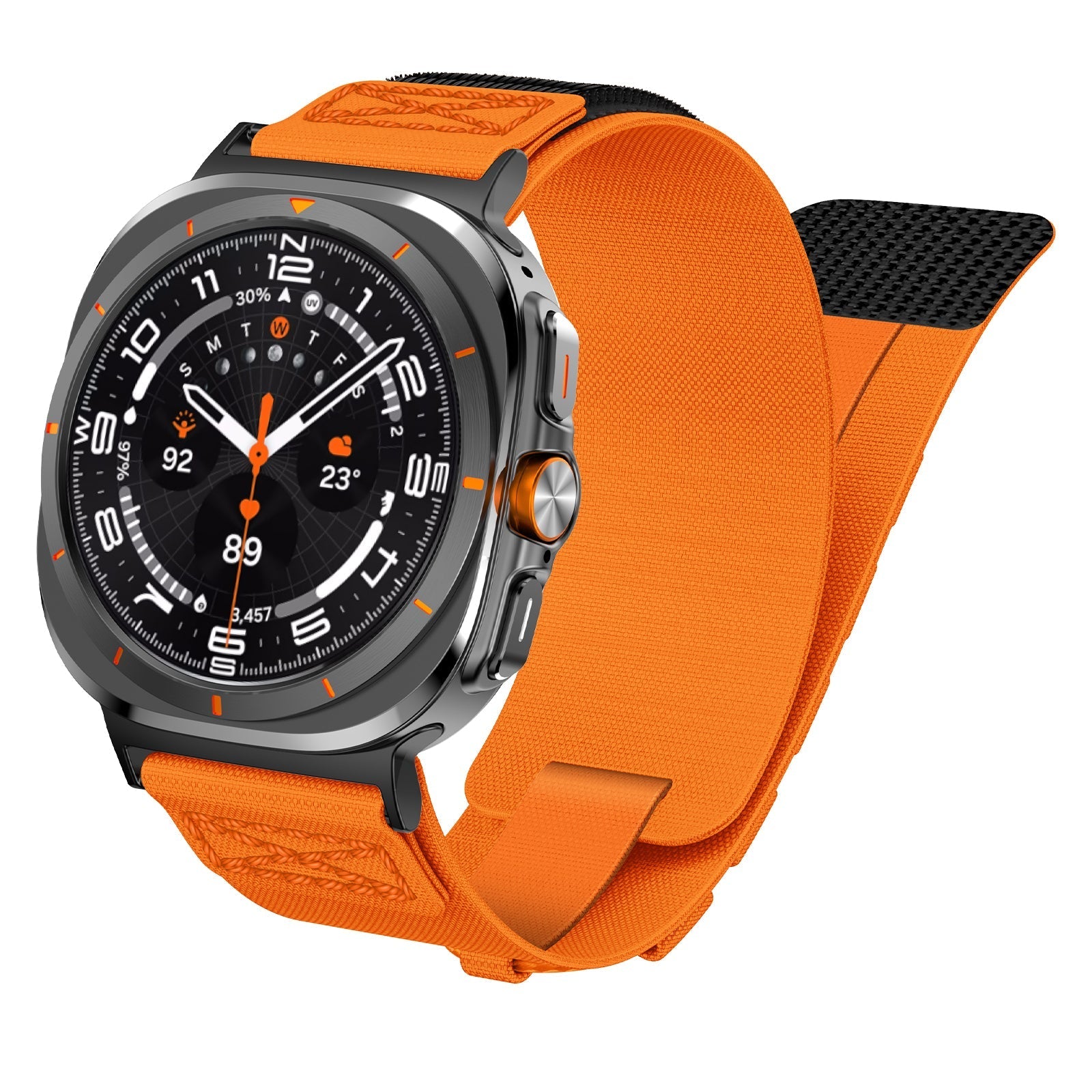 Upgraded Durable Nylon Watch Strap for Samsung Galaxy Watch Ultra