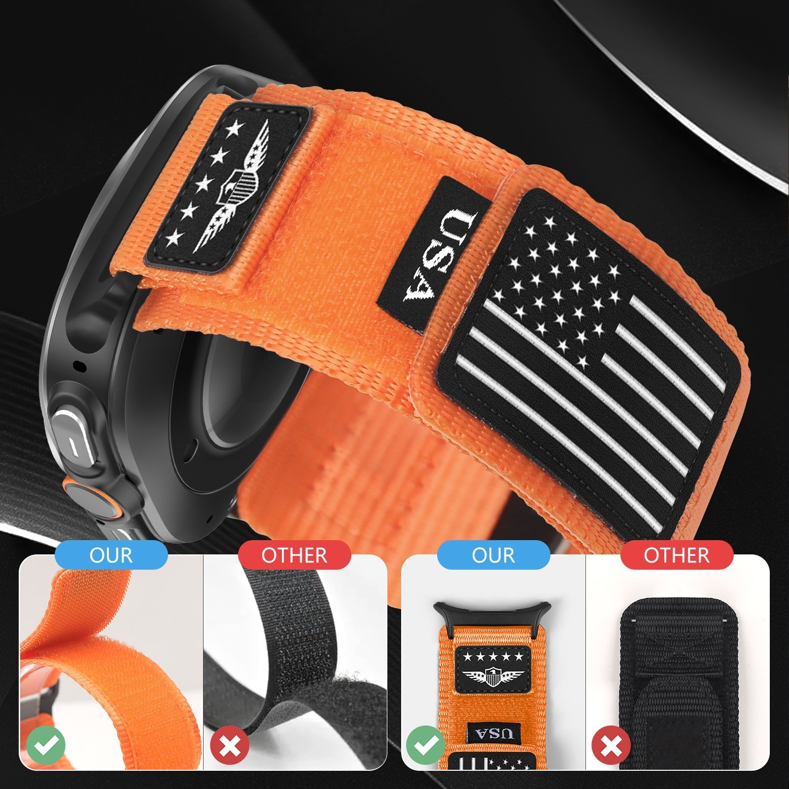 Rugged Nylon Band for Galaxy Watch Ultra Band