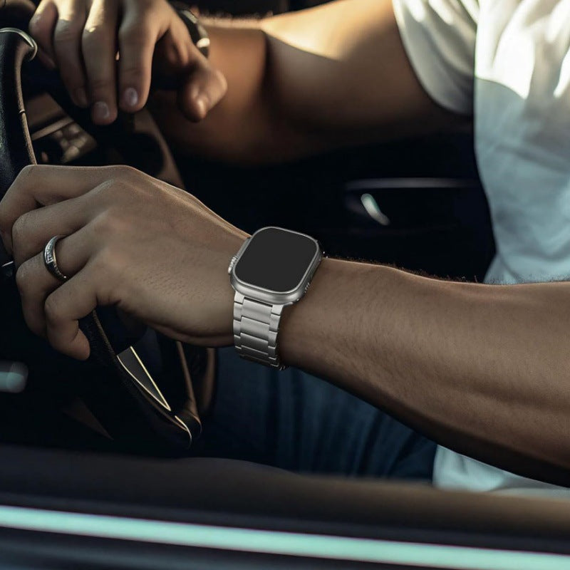 Pure Titanium material AppleWatch Band