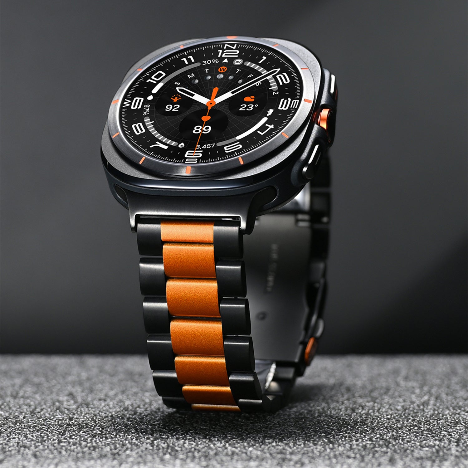 Business Style Titanium Band For Samsung Galaxy Watch Ultra