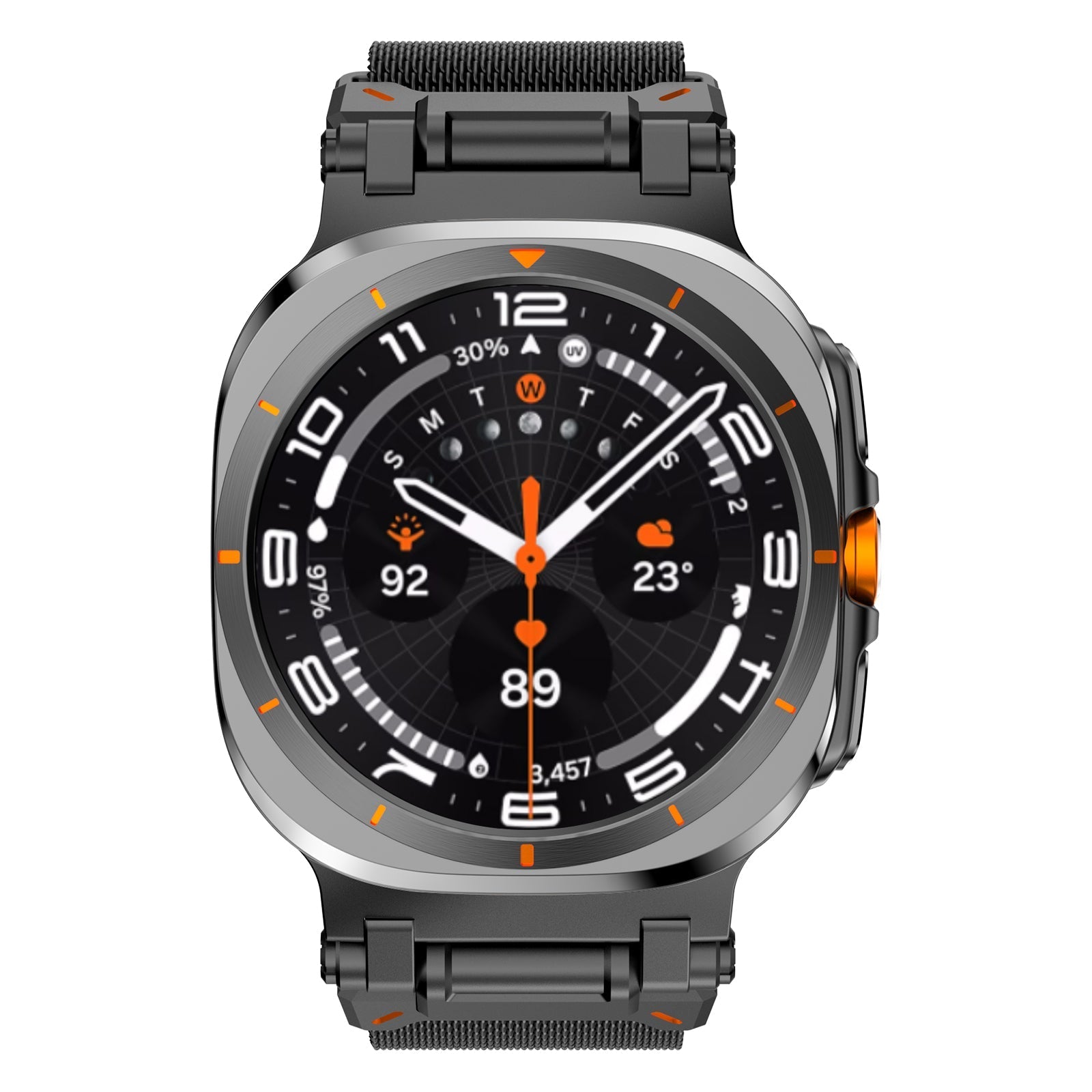 Milanese Loop with Magnetic Clasp Bands For Samsung Galaxy Watch Ultra