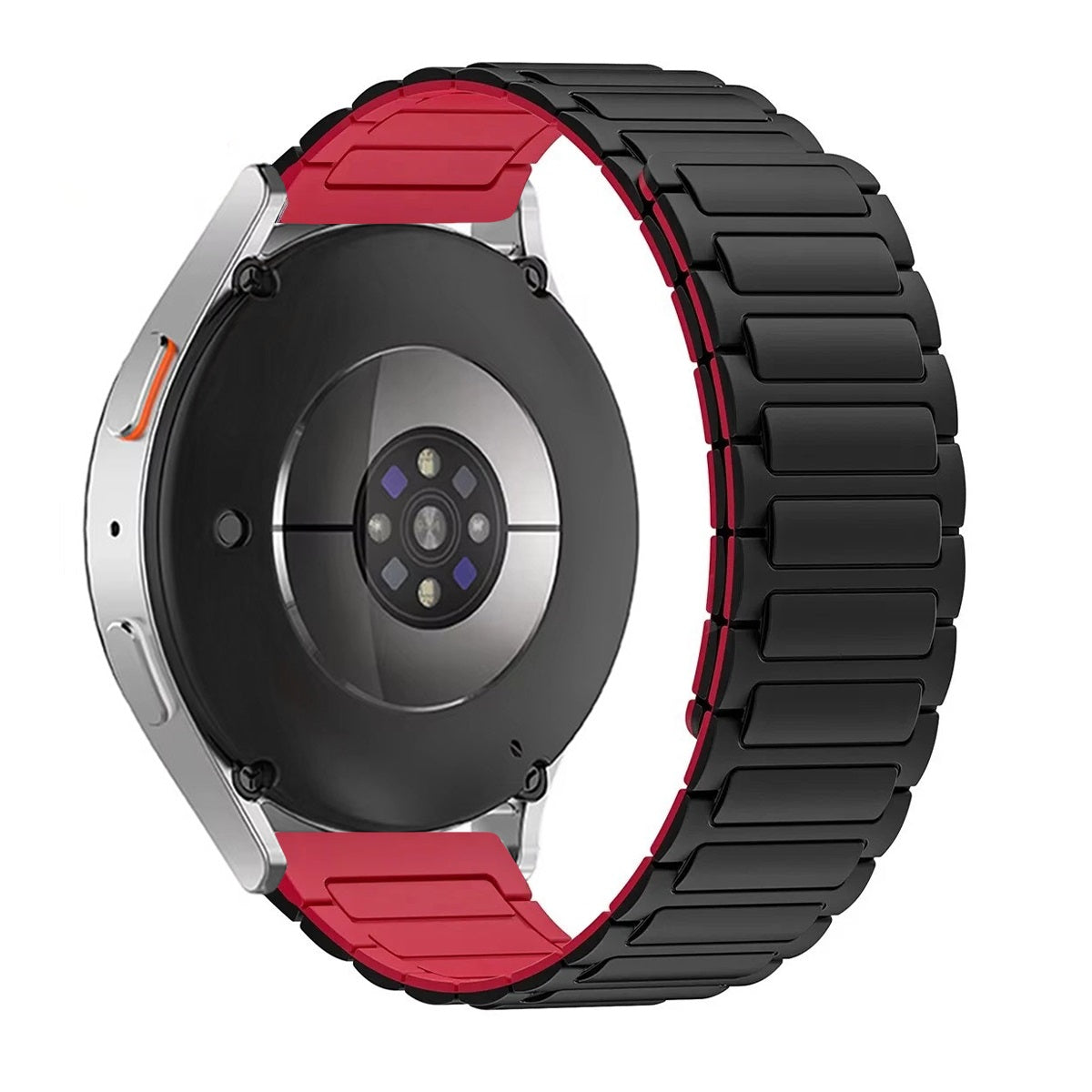 Silicone Magnetic Loop Watch Band For Samsung Galaxy Watch 4 / 5 / 6/7