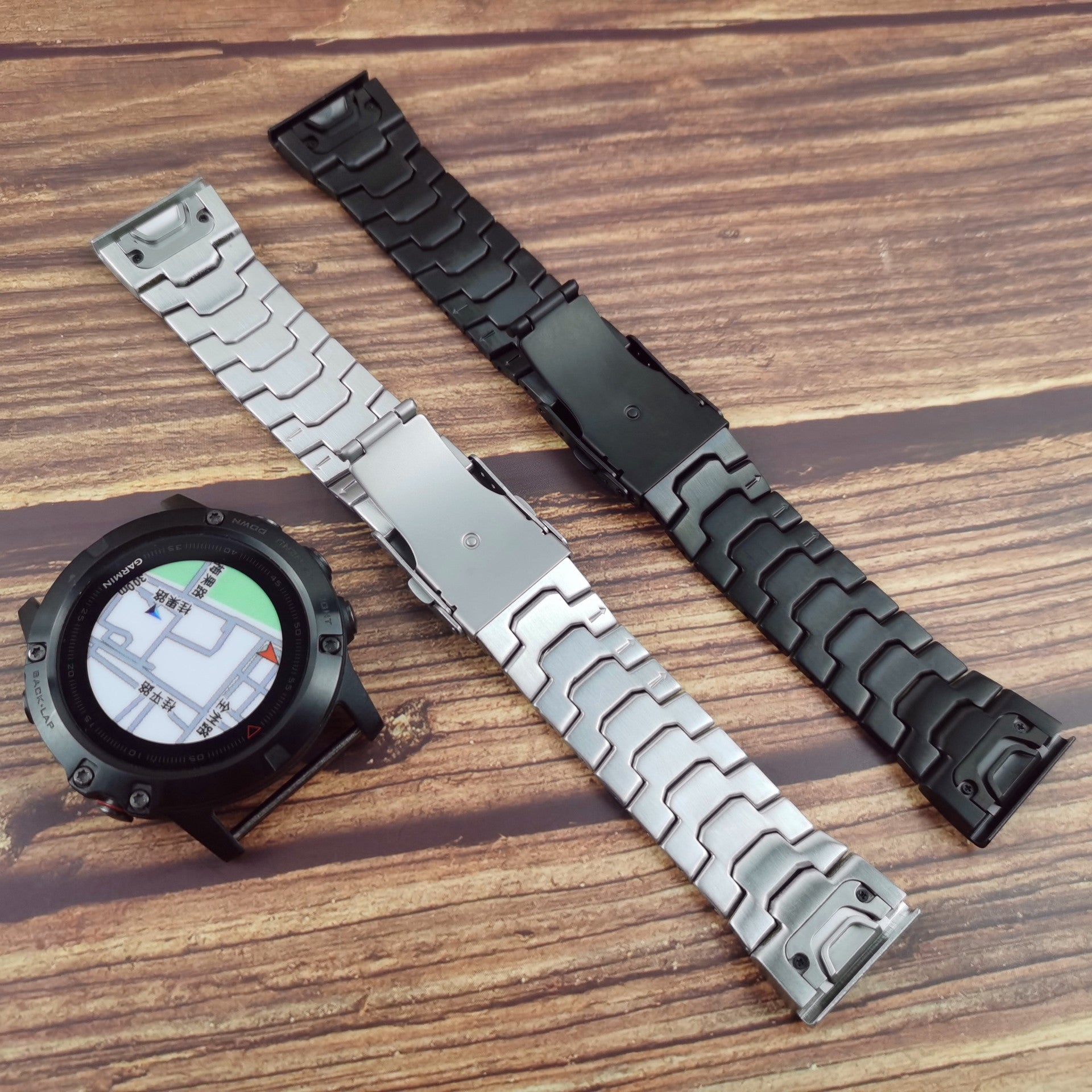 Metal Watch Strap For Garmin Fenix 8 7 7X 6 6X