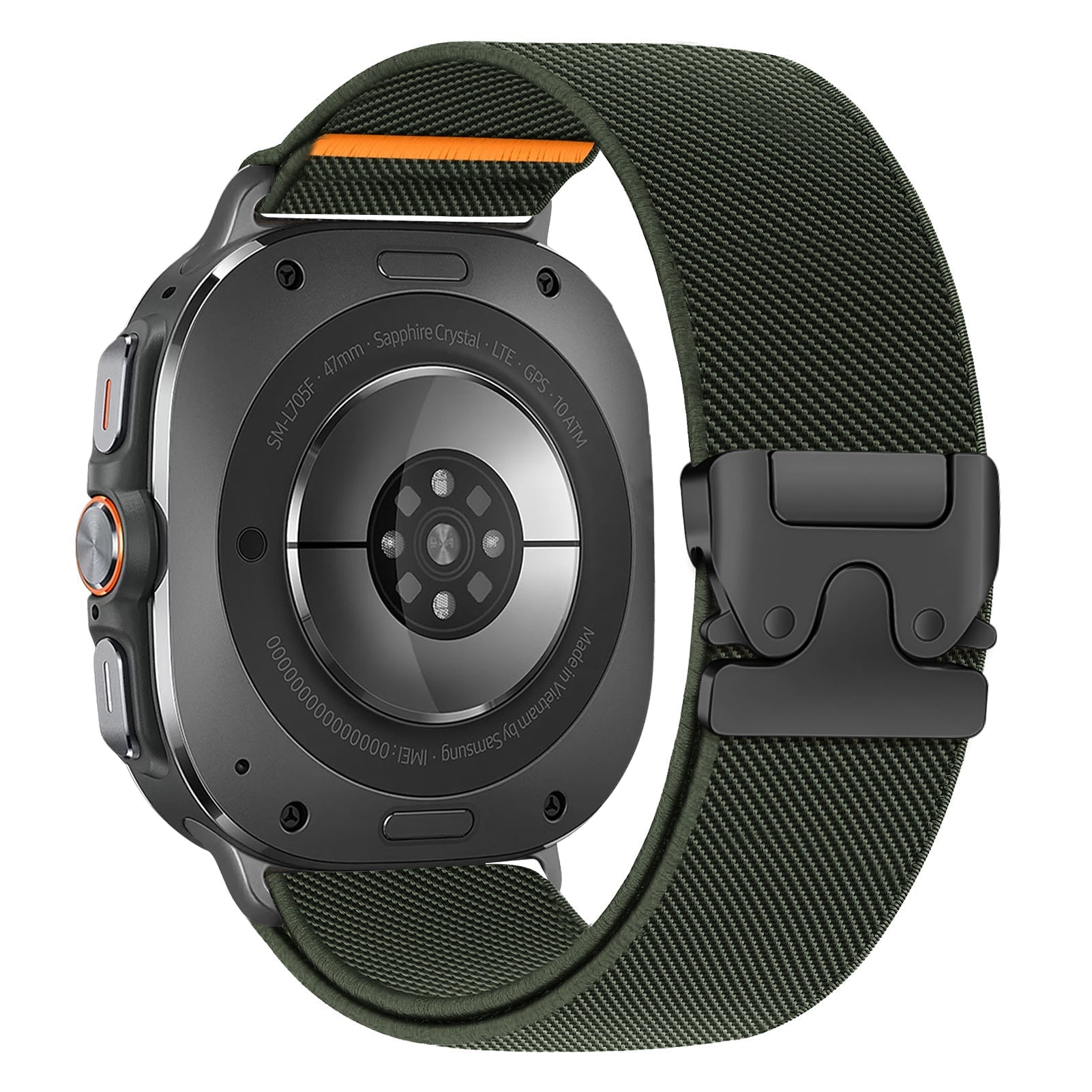 Stretch Sport Nylon Band For Samsung Watch Ultra/7/6/5/4