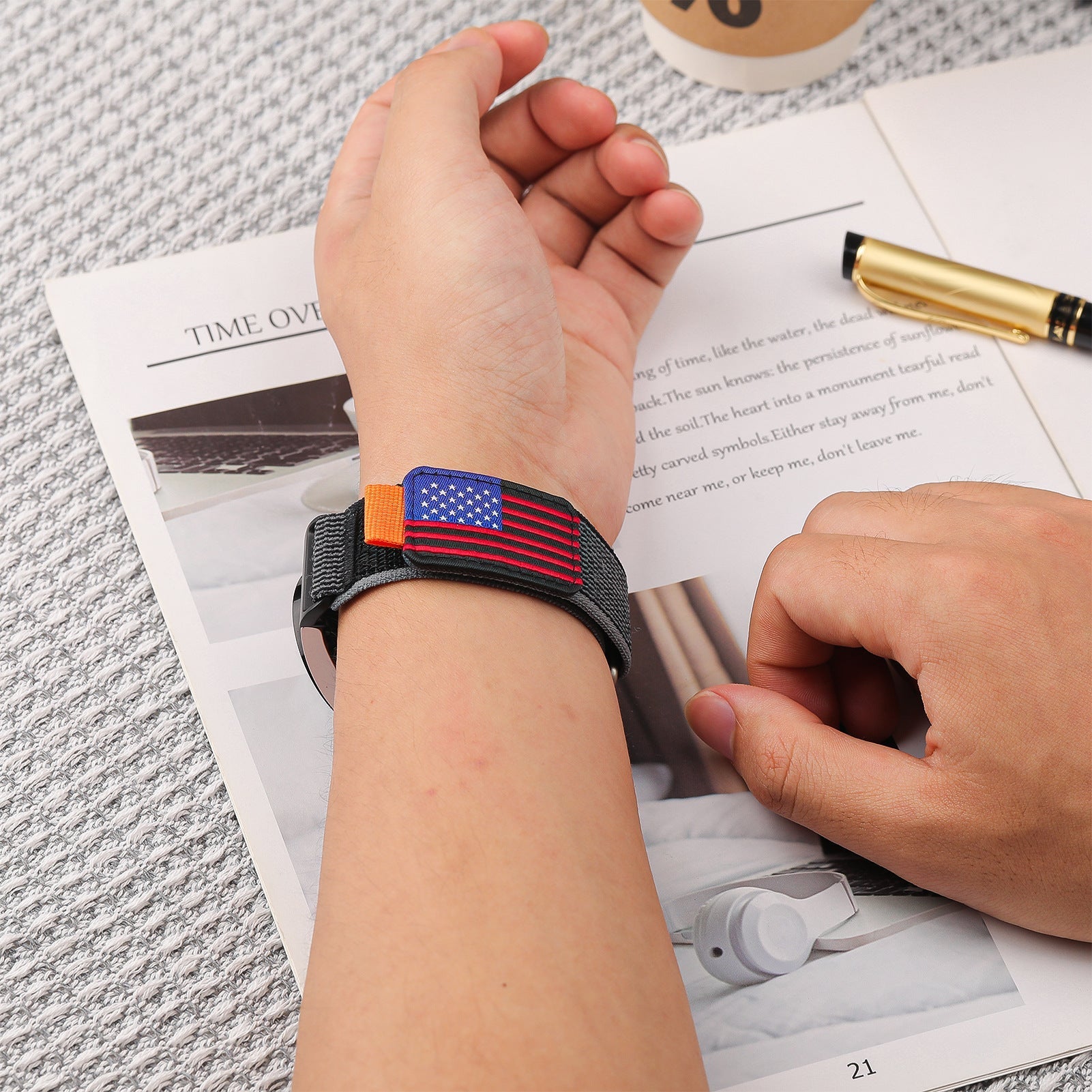 Designer Sports Trail Loop For Samsung Galaxy Watch 4/5/6/7-20mm