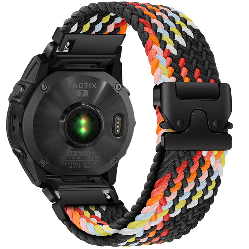 Parachute Buckle Nylon Braided Band