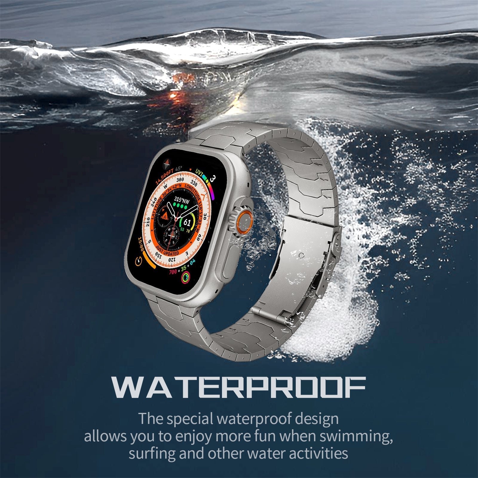 Titanium Ultra Band Pro For Apple Watch