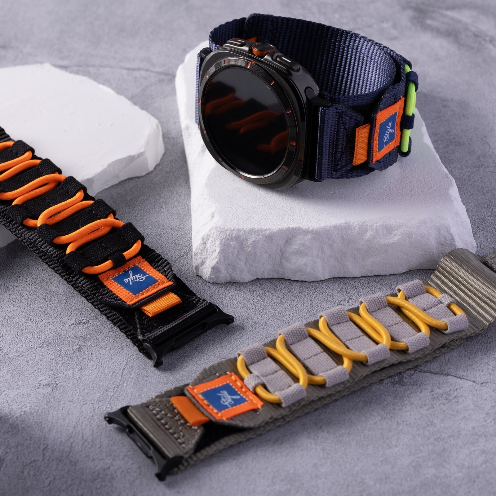 Designer Nylon Woven Band For Samsung Watch 7 Ultra/7/6/5/4/pro