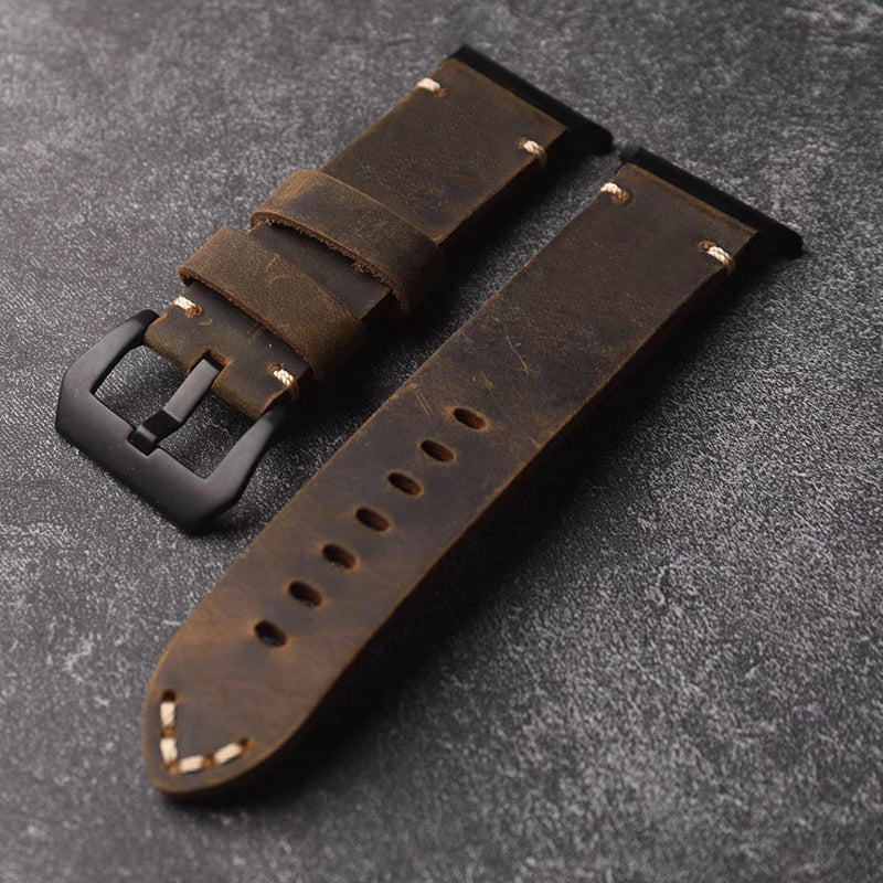 Vintage Leather Band For Samsung Watch Ultra /7/6 /5 Pro/5/4