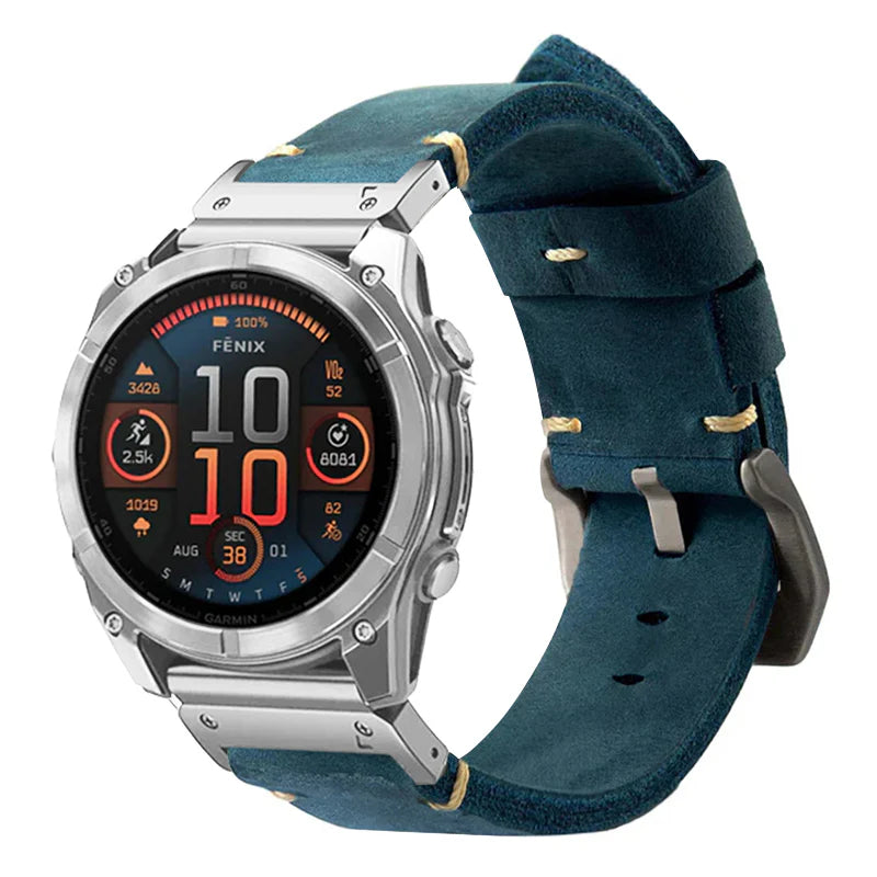 Garmin QuickFit Vintage Leather Band