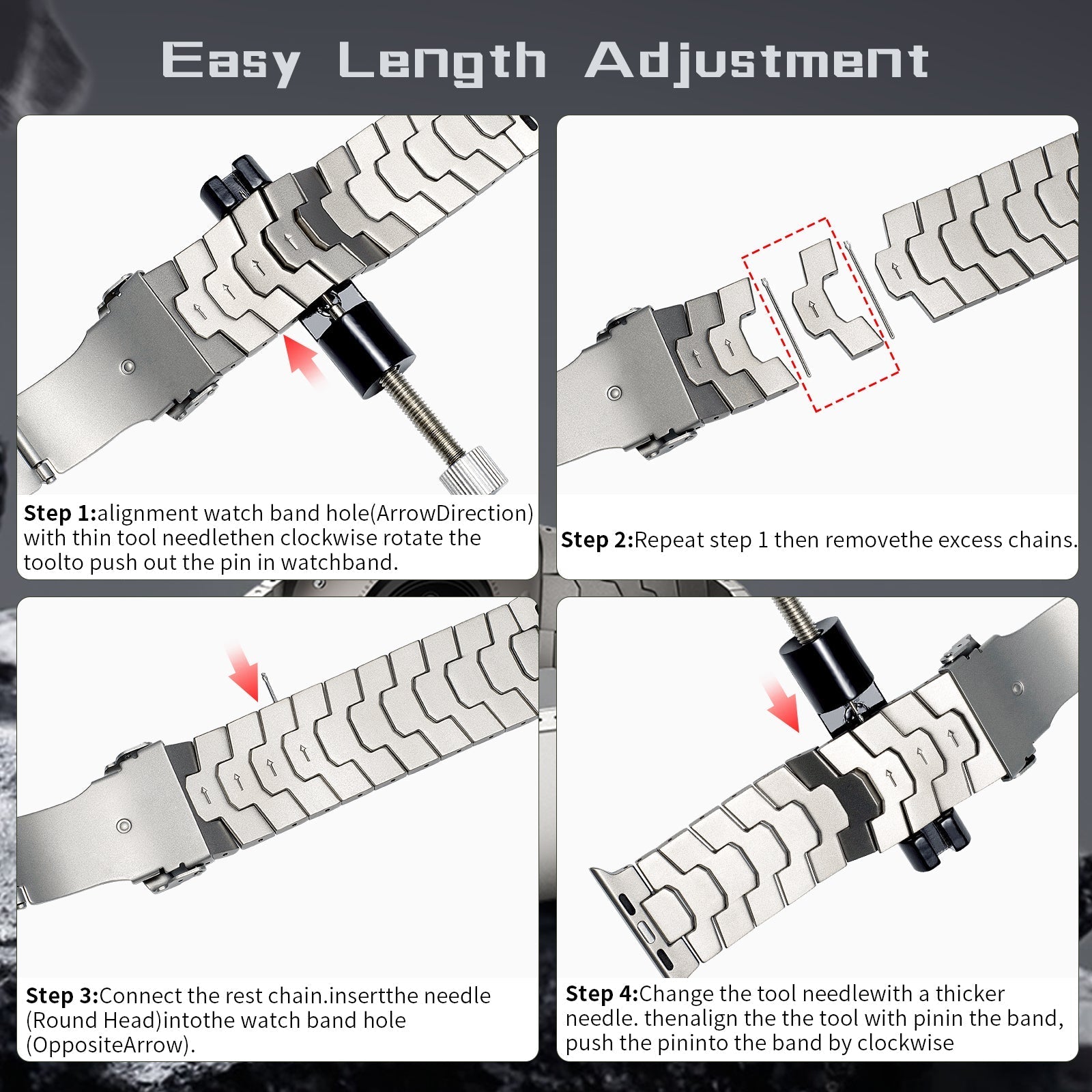 Titanium Ultra Band Pro For Apple Watch