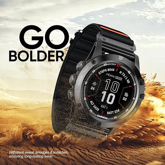 Outdoor Nylon Sports For Garmin Fenix 5X/5X Plus/6X/6X Pro/7X/7X Pro