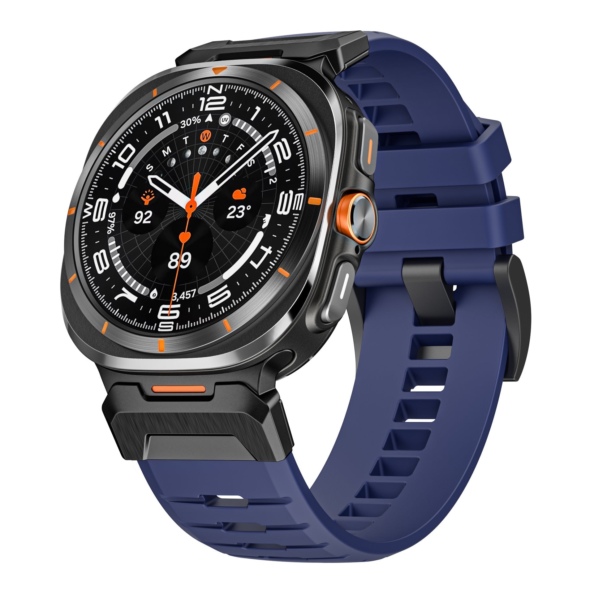 Explorer Fluororubber Band For Samsung Galaxy Watch Ultra