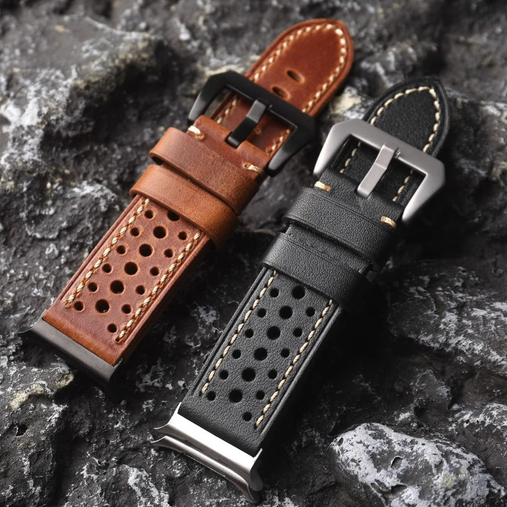 Vintage Racing Watch Band For Samsung Galaxy Watch Ultra