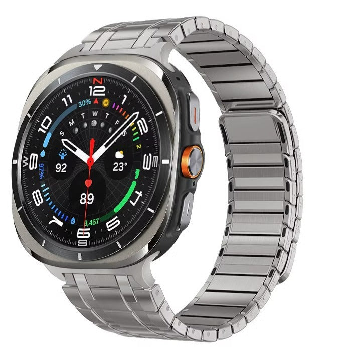 AP Frosted Stainless Steel Magnetic Band For Samsung Galaxy Watch 7 Ultra