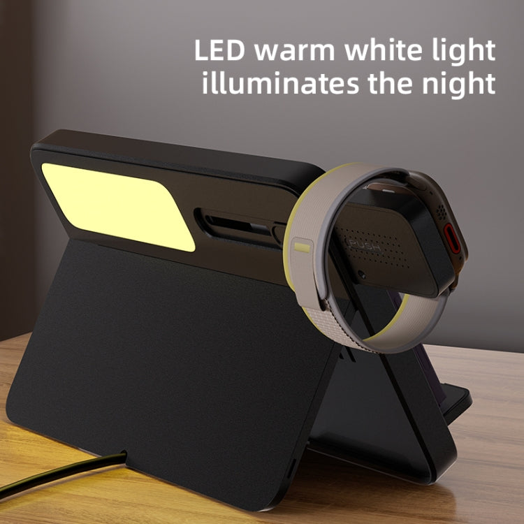 3 in 1 Magnetic Wireless Charger - Suitable for Samsung + Apple