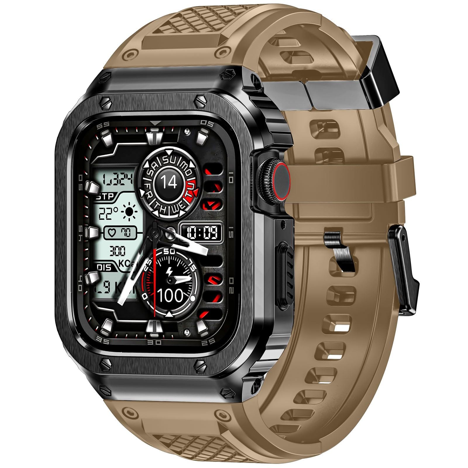 Knight Series- Rugged Case Retrofit Kit For Apple Watch