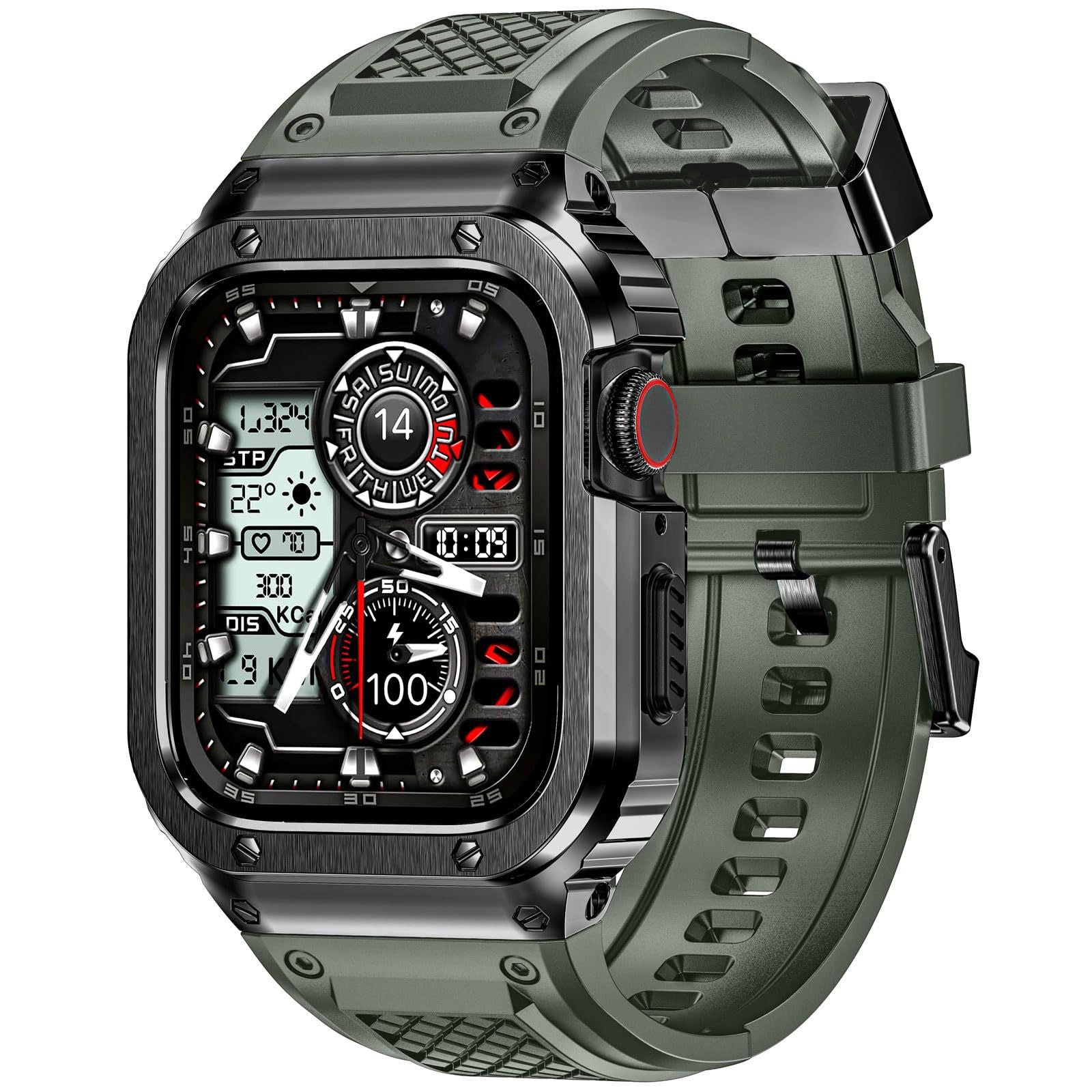 Knight Series- Rugged Case Retrofit Kit For Apple Watch