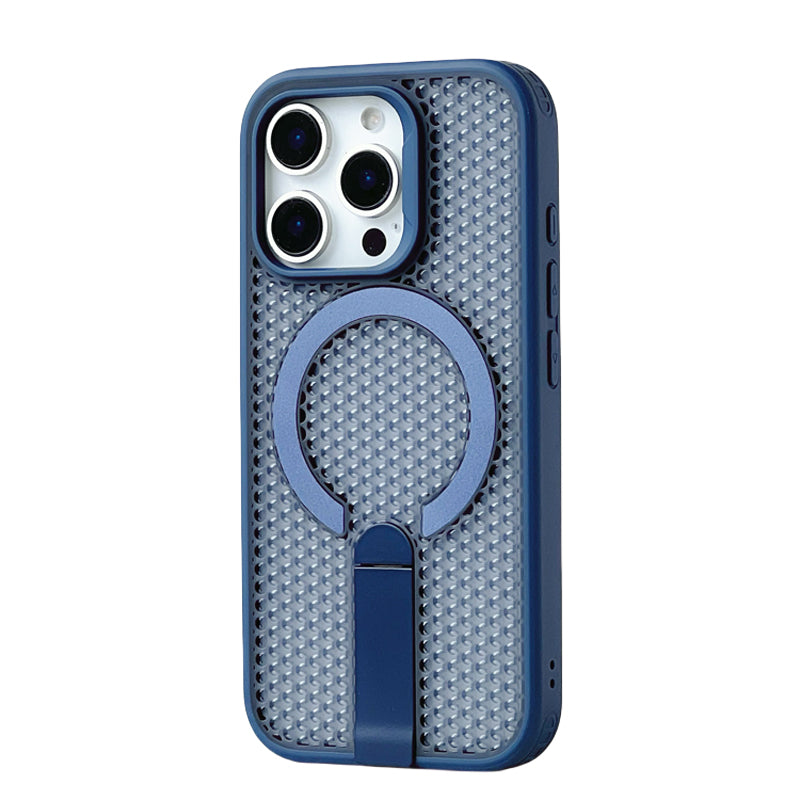 Heat Dissipation Stand Magnetic Case for iPhone