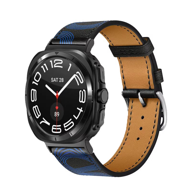 Barenia Leather Strap for Samsung Watch Ultra/7/6/5/4/FE