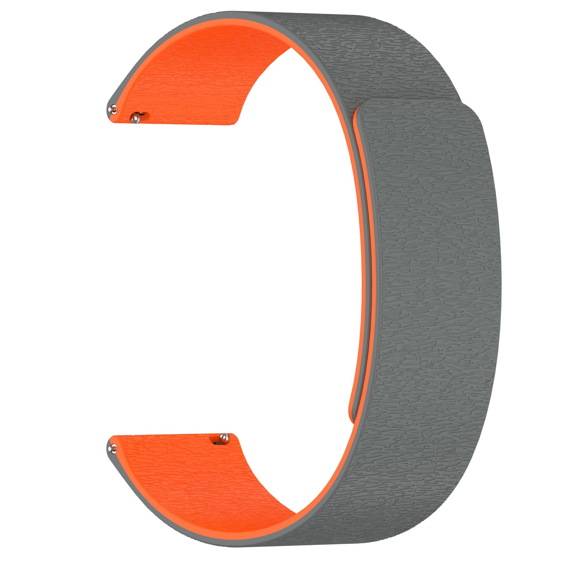 Lychee Magnetic Silicone Band For Samsung Galaxy Watch Ultra 7/7 6 4 5 Pro