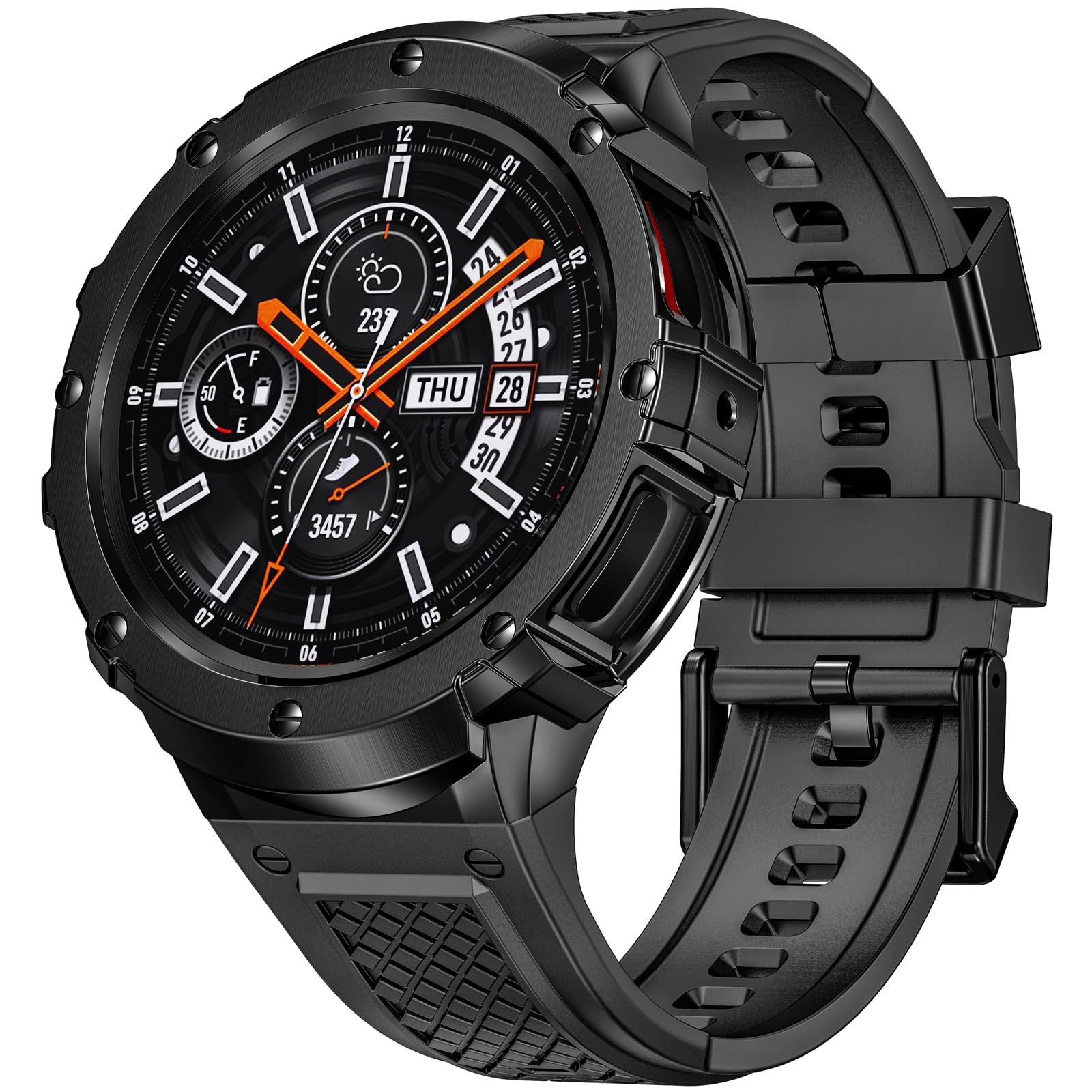 Silicone strap + case protection set For Samsung Galaxy Watch Ultra 47