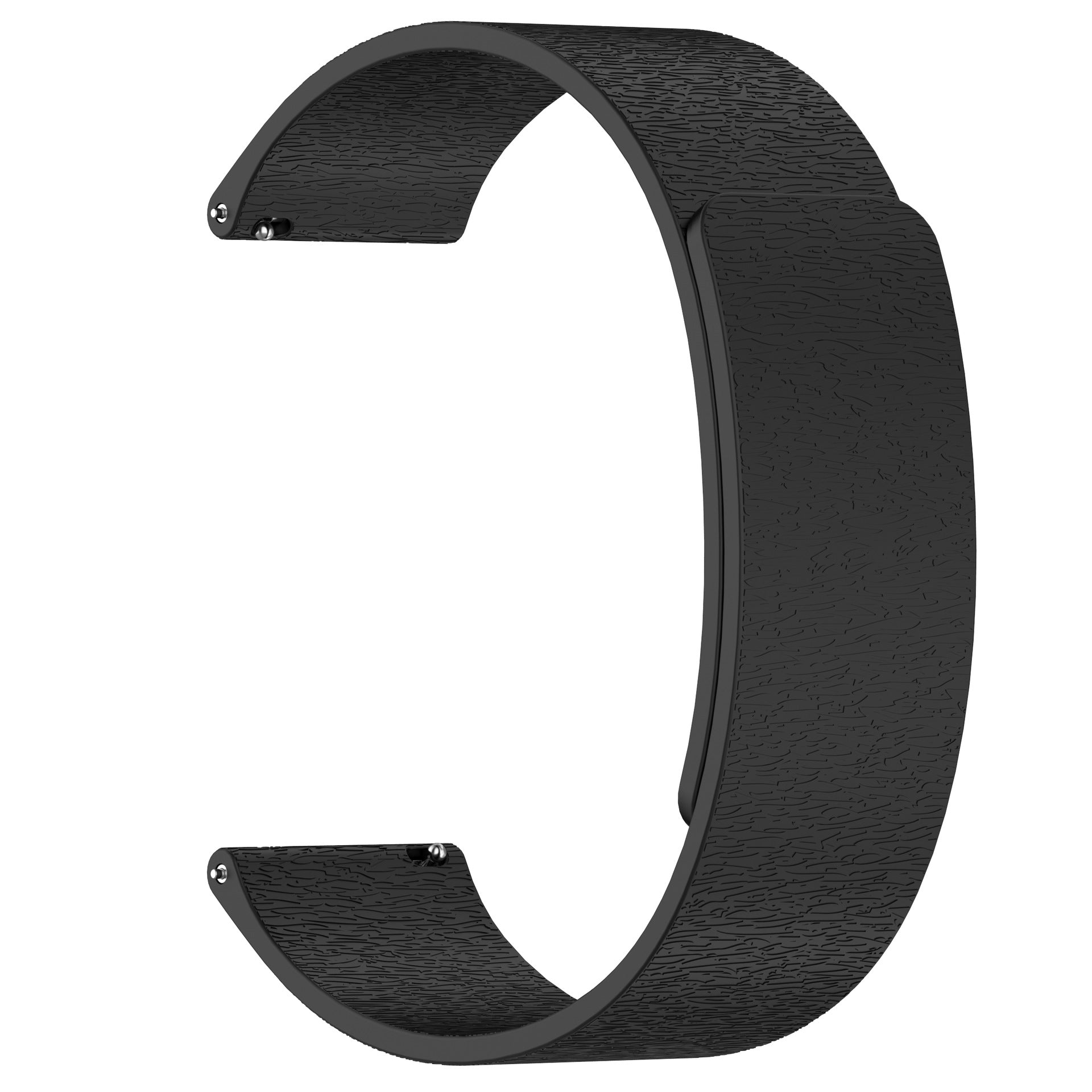 Lychee Magnetic Silicone Band For Samsung Galaxy Watch Ultra 7/7 6 4 5 Pro