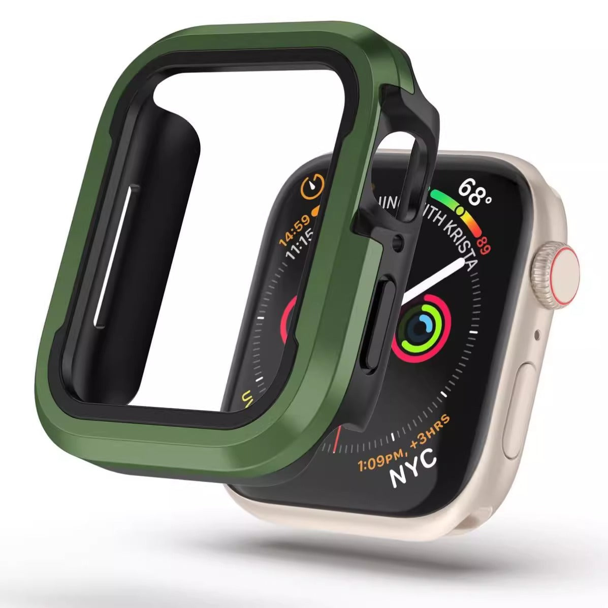 Aluminum Alloy Case Bumper For Apple Watch