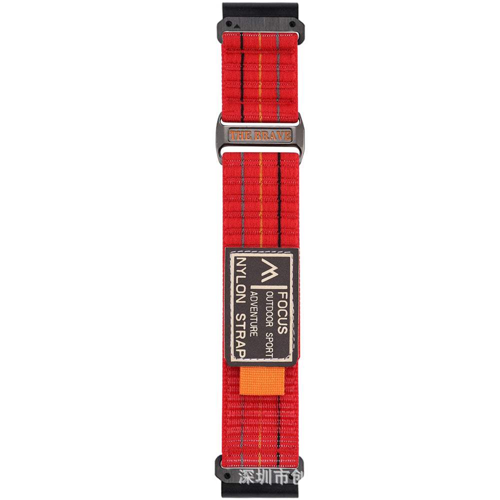 FOCUS Trail Loop Nylon Band For Garmin Fenix 8 7X 6X Pro