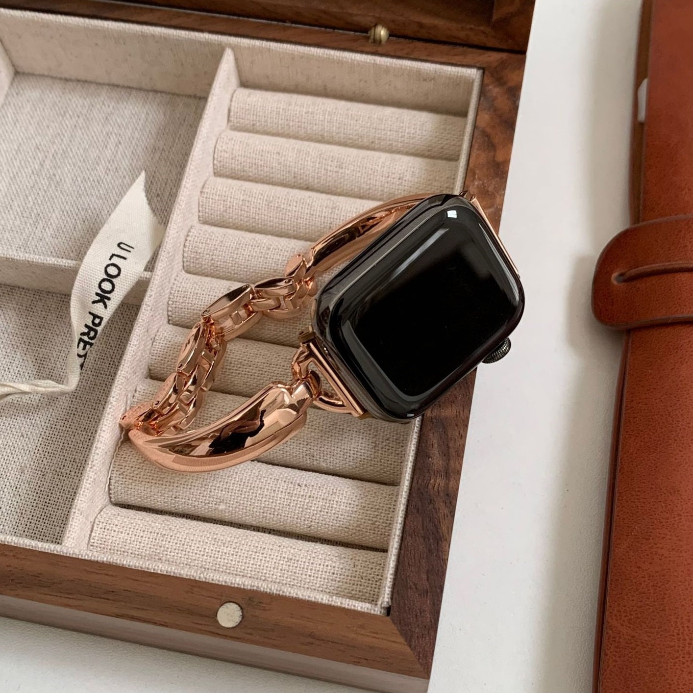 Simple Metal Bracelet For Apple Watch
