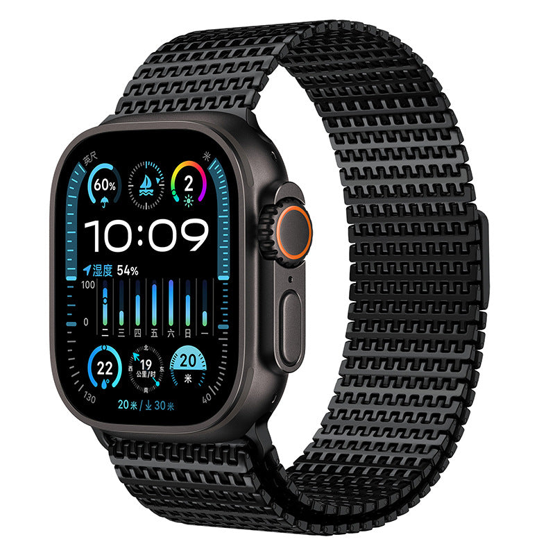 Designer Stainless Steel Magnet Band For Apple Watch