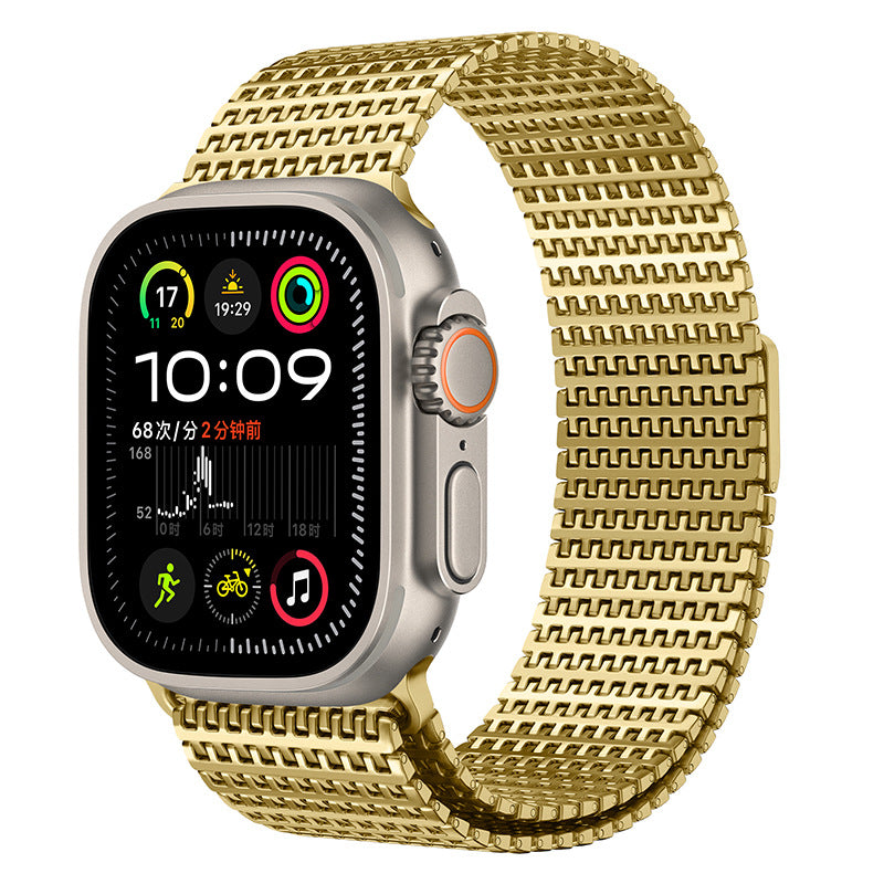 Designer Stainless Steel Magnet Band For Apple Watch