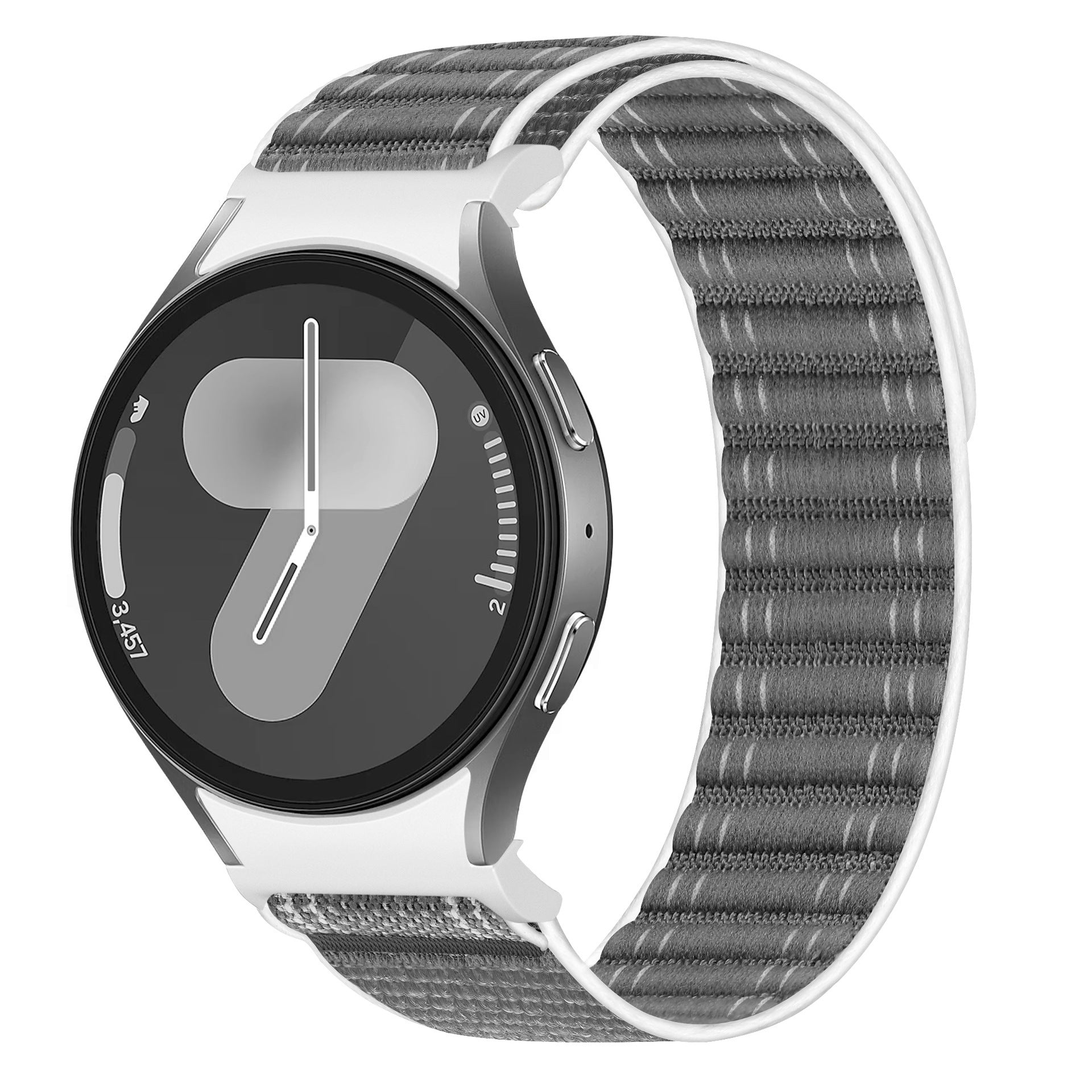 Wave Pattern Nylon Strap For Samsung Galaxy Watch Ultra /7/6/5/5 Pro/4/4Classic